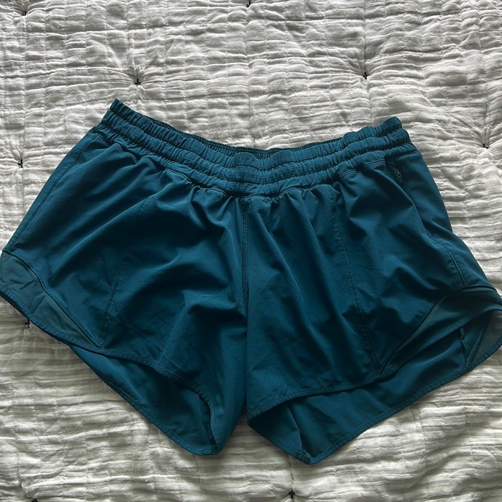 EUC Lululemon Blue shorts size 10